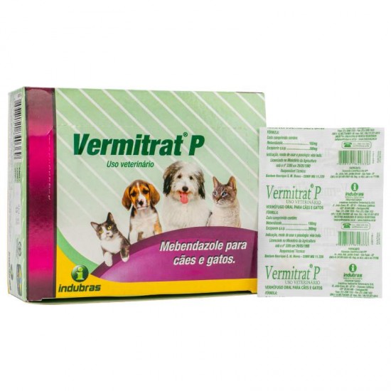 VERMITRAT P -CARTELAS C/ 6 COMP
