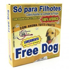 COLEIRA ANTI PULGAS CAO FILHOTES 36CM