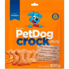 BISCOITO PETDOG CROCK MINI 500G