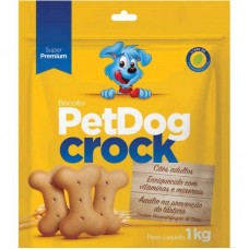 BISCOITO PETDOG CROCK 1KG