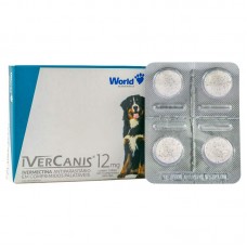 IVERCANIS-IVERMECTINA 12MG CX C/4 COMP