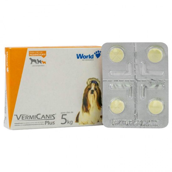 VERMICANIS PLUS 400MG CART. C/4 COMP