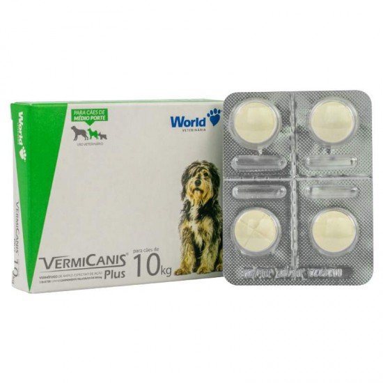 VERMICANIS PLUS 800MG CART. C/4 COMP