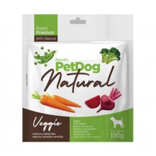 BISCOITO PETDOG NATURAL VEGGIE 150G