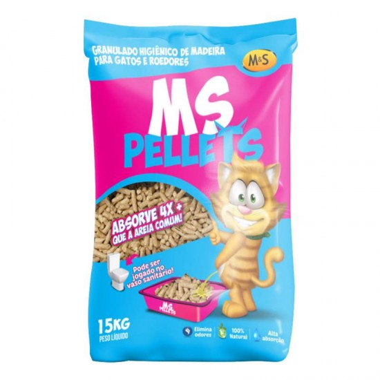 GRANULADO MADEIRAS MS PELLETS 15KG  