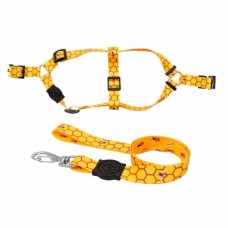 PEITORAL E GUIA CRUSH SEDA P 15MM C/C