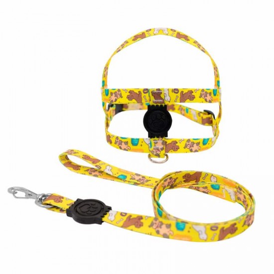 PEITORAL E GUIA POP SEDA M 20MM C/C