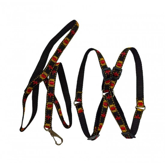 PEITORAL E GUIA AMERICANO X N°1 C30 96CM