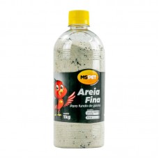 AREIA PASSARO FINA GARRAFA 1KG CX/12UN