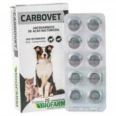 CARBOVET CX 20 COMPRIMIDOS