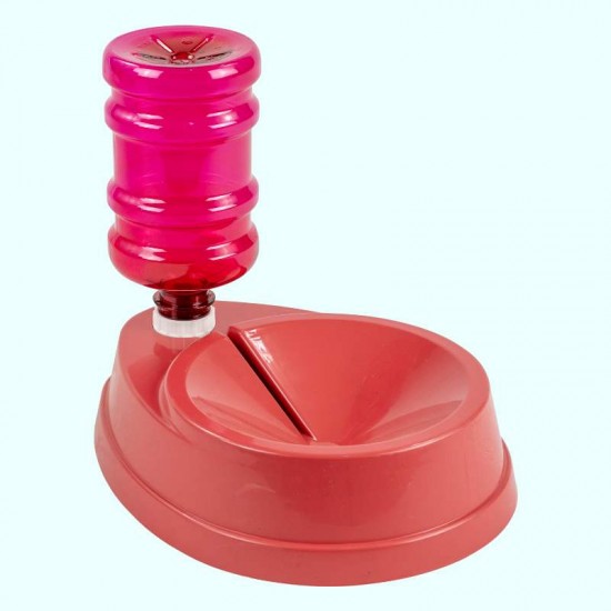 BEB. CAO E GATO DOSADOR 500 ML VERMELHO 