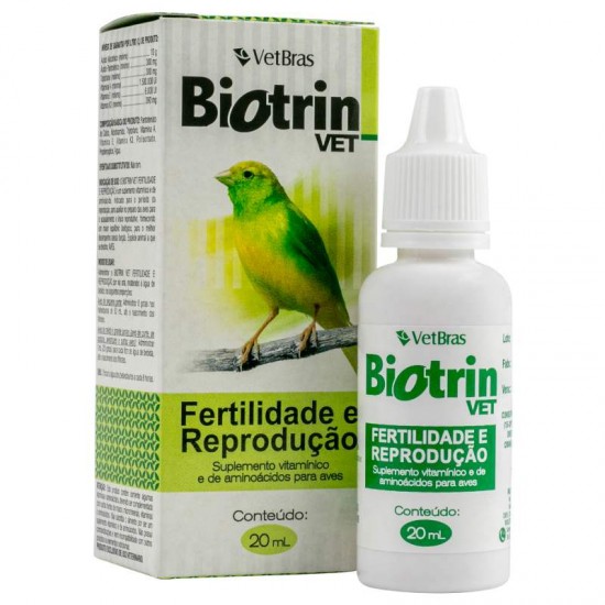 BIOTRIN VET FERT E REPRODUCAO 20ML