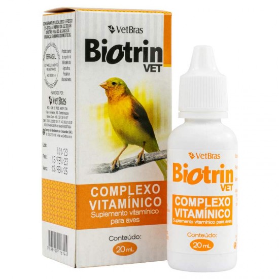 BIOTRIN VET COMPLEXO VITAMINICO 20ML