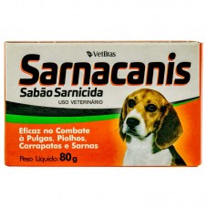 SABONETE SARNICIDA SARNACANIS 80G 