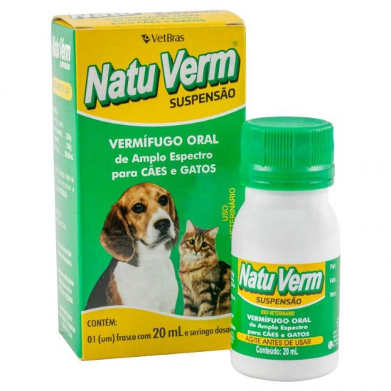 NATU VERM SUSPENSAO 20ML