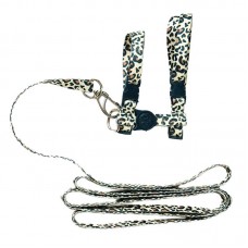 GUIA E PEITORAL CAT ONCA 130CM/6CM