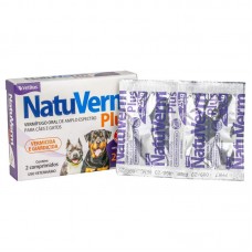 NATU VERM PLUS 1650MG