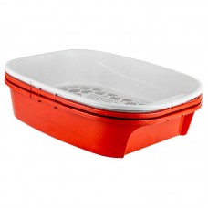 BANDEJA HIGIENICA EASY VERMELHO
