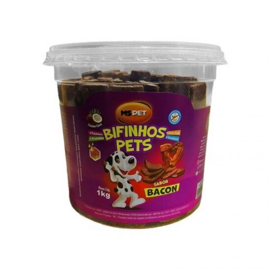 BIFINHO MS SABOR BACON POTE 1KG >