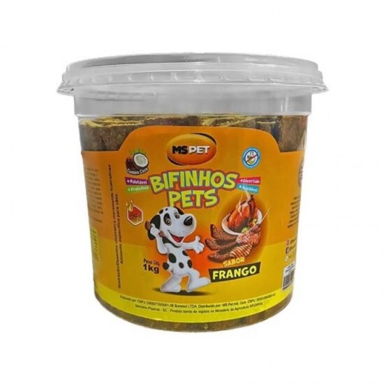 BIFINHO MS SABOR FRANGO POTE 1KG