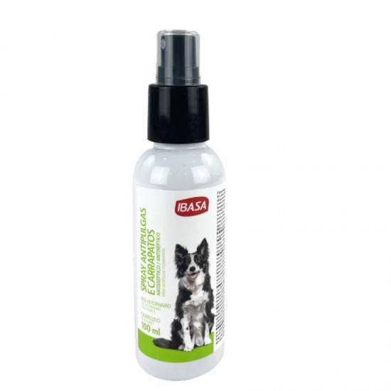 SPRAY ANTIPULGAS E CARRAPATOS 100ML