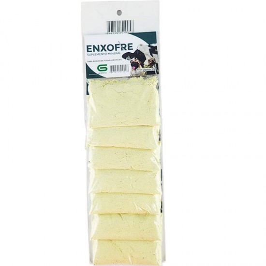 ENXOFRE CARTELA 7 UN - 30G