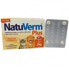 NATU VERM PLUS 132 MG *