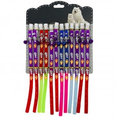 CARTELA COLEIRA SILICONE C/12UN 25cm