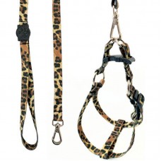 GUIA E PEITORAL ONCA PP 120CM/35CM