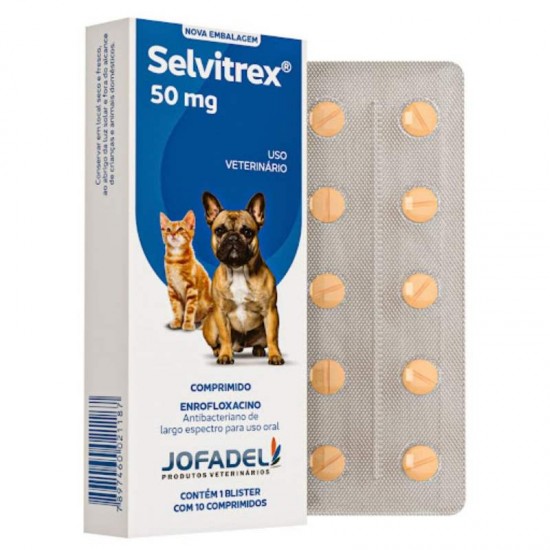 SELVITREX 50MG 10 COMPRIMIDOS 