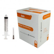 SERINGA 10ML C/AG LUER LOCK 25X0,70 22G1