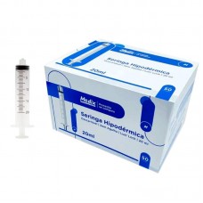 SERINGA 20ML S/AG LUER LOCK UN MEDIX