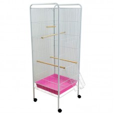 VIVEIRO VERTICAL C/BANDEJA ROSA