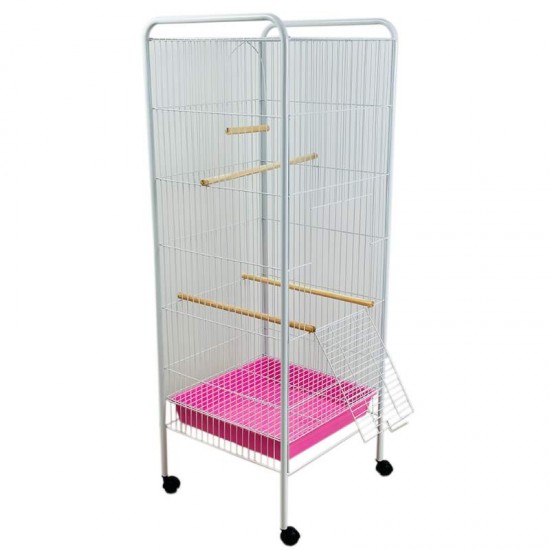 VIVEIRO VERTICAL C/BANDEJA ROSA