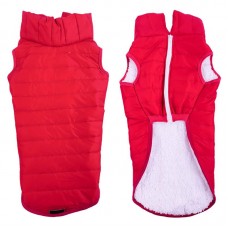 ROUPA PET COLETE PUFFER ROSA FOR. G