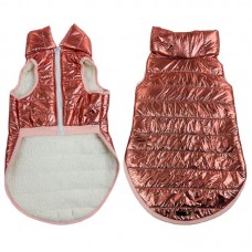 ROUPA PET COLETE PUFFER ROSE FOR. N°0