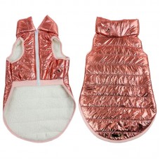 ROUPA PET COLETE PUFFER ROSE FOR. N°10