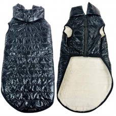 ROUPA PET COLETE PUFFER PRETO FOR. GG