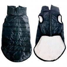 ROUPA PET COLETE PUFFER PRETO FOR. Nº12