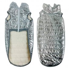 ROUPA PET COLETE PUFFER PRATA FOR. N°3
