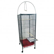 VIVEIRO PARQUE BLACK C/BANDEJA VERMELHA 