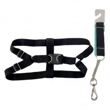 GUIA E PEITORAL MONSTER PRETO G3