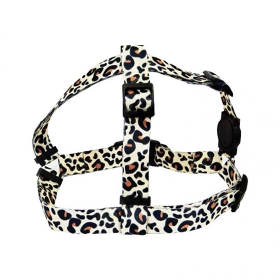 GUIA E PEITORAL ONCA M 120CM/65CM