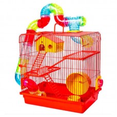 G. HAMSTER VERM. 3 ANDARES TUBO SUPER LUXO