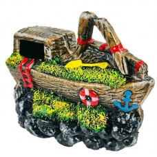 BARCO DE PESCA DECORADO