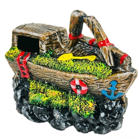 BARCO DE PESCA DECORADO