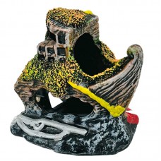 BARCO RUINA DIANTEIRA DECORADO