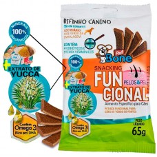 PETISCO BIF. FUNCIONAL PELOS E PELE 65G