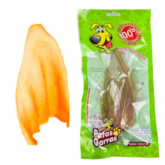 PETISCO ORELHA BOVINA C/1 UN