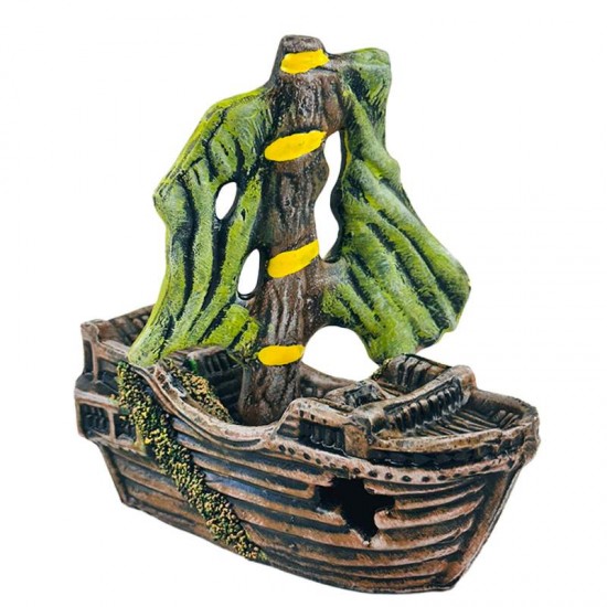 CARAVELA PEQUENA DECORADA 